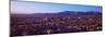 Aerial View of El Paso, Texas, Usa-Mexico Border-null-Mounted Photographic Print