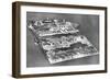 Aerial View of Ellis Island Immigration Station, New York, USA, 1926-null-Framed Giclee Print