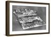 Aerial View of Ellis Island Immigration Station, New York, USA, 1926-null-Framed Premium Giclee Print