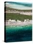 Aerial View of Exuma Cays, Bahamas-Onne van der Wal-Stretched Canvas