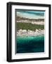 Aerial View of Exuma Cays, Bahamas-Onne van der Wal-Framed Photographic Print