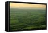 AERIAL VIEW OF Farmland,The Plains,Fauquier County, Virginia, 2004 (Photo)-Kenneth Garrett-Framed Stretched Canvas