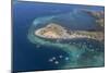 Aerial view of Flores Island from a commercial flight, Flores Sea, Indonesia, Southeast Asia, Asia-Michael Nolan-Mounted Premium Photographic Print