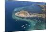 Aerial view of Flores Island from a commercial flight, Flores Sea, Indonesia, Southeast Asia, Asia-Michael Nolan-Mounted Photographic Print