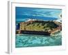 Aerial View of Fort Jefferson-Bob Krist-Framed Photographic Print