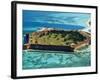 Aerial View of Fort Jefferson-Bob Krist-Framed Photographic Print