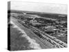 Aerial View of Fort Lauderdale Beach, 1950-null-Stretched Canvas