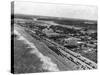 Aerial View of Fort Lauderdale Beach, 1950-null-Stretched Canvas