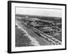 Aerial View of Fort Lauderdale Beach, 1950-null-Framed Photographic Print