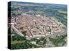 Aerial View of Fortifications of Marshal Vauban, Town of Toul, Meurthe-Et-Moselle, Lorraine, France-Bruno Barbier-Stretched Canvas