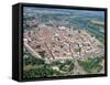 Aerial View of Fortifications of Marshal Vauban, Town of Toul, Meurthe-Et-Moselle, Lorraine, France-Bruno Barbier-Framed Stretched Canvas