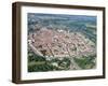 Aerial View of Fortifications of Marshal Vauban, Town of Toul, Meurthe-Et-Moselle, Lorraine, France-Bruno Barbier-Framed Photographic Print