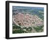 Aerial View of Fortifications of Marshal Vauban, Town of Toul, Meurthe-Et-Moselle, Lorraine, France-Bruno Barbier-Framed Photographic Print