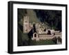 Aerial View of Fountains Abbey, Unesco World Heritage Site, Yorkshire, England-Adam Woolfitt-Framed Photographic Print