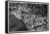 Aerial View of Funchal, Madeira, from a Zeppelin, 1928-null-Framed Stretched Canvas