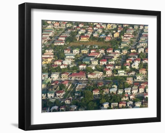 Aerial View of Georgetown, Guyana-Keren Su-Framed Photographic Print