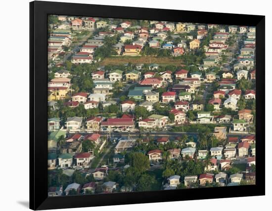 Aerial View of Georgetown, Guyana-Keren Su-Framed Photographic Print