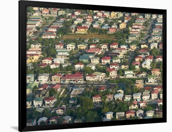 Aerial View of Georgetown, Guyana-Keren Su-Framed Photographic Print