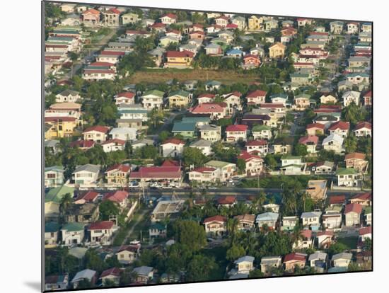 Aerial View of Georgetown, Guyana-Keren Su-Mounted Photographic Print
