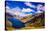 Aerial View of Glacier Lakes on Fox Glacier, South Island, New Zealand, Pacific-Laura Grier-Stretched Canvas