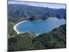 Aerial View of Golden Bay, Takaka, Abel Tasman National Park, Nelson, South Island, New Zealand-D H Webster-Mounted Photographic Print