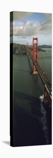 Aerial View of Golden Gate Bridge, San Francisco, California, USA-null-Stretched Canvas