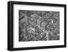 Aerial view of Grand Central District, New York City, showing the Shelton Hotel, 1926-null-Framed Photographic Print