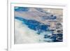 Aerial view of Greenland-Keren Su-Framed Photographic Print