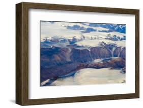 Aerial view of Greenland-Keren Su-Framed Photographic Print