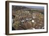 Aerial View of Half-Timbered Detailed Houses-Natalie Tepper-Framed Photo