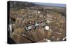 Aerial View of Half-Timbered Detailed Houses-Natalie Tepper-Stretched Canvas