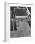 Aerial View of Hangar and Airplanes at a US Coast Guard Air Station-David Scherman-Framed Photographic Print