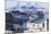 Aerial View of Harbour, Valparaiso, Chile-Peter Groenendijk-Mounted Photographic Print