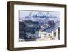 Aerial View of Harbour, Valparaiso, Chile-Peter Groenendijk-Framed Photographic Print