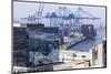 Aerial View of Harbour, Valparaiso, Chile-Peter Groenendijk-Mounted Photographic Print