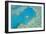 Aerial View of Heart Reef, Great Barrier Reef, Queensland, Australia-Peter Adams-Framed Photographic Print