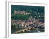 Aerial View of Heidelburg, Germany-Peter Adams-Framed Photographic Print