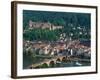 Aerial View of Heidelburg, Germany-Peter Adams-Framed Photographic Print