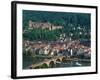 Aerial View of Heidelburg, Germany-Peter Adams-Framed Photographic Print