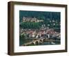 Aerial View of Heidelburg, Germany-Peter Adams-Framed Photographic Print