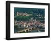 Aerial View of Heidelburg, Germany-Peter Adams-Framed Photographic Print