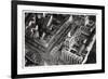 Aerial View of Hermannplatz, Berlin Neukoelln, Germany, from a Zeppelin, C1931-null-Framed Giclee Print