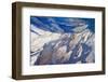 Aerial view of highland lakes on Atacama Desert, Chile-Keren Su-Framed Photographic Print