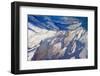 Aerial view of highland lakes on Atacama Desert, Chile-Keren Su-Framed Photographic Print