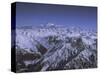 Aerial View of Himalaya Mountain Range, Rising Above Other Mountains, Pakistan-Ursula Gahwiler-Stretched Canvas