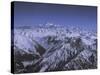 Aerial View of Himalaya Mountain Range, Rising Above Other Mountains, Pakistan-Ursula Gahwiler-Stretched Canvas