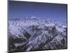 Aerial View of Himalaya Mountain Range, Rising Above Other Mountains, Pakistan-Ursula Gahwiler-Mounted Photographic Print