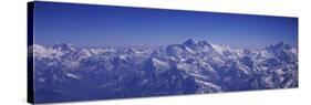 Aerial View of Himalayas, Kathmandu, Nepal-null-Stretched Canvas