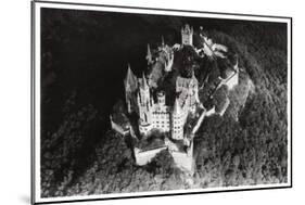 Aerial View of Hohenzollern Castle, Baden-Wurttemberg, Germany, from a Zeppelin, C1931-null-Mounted Giclee Print