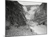 Aerial View of Hoover Dam Site-null-Mounted Photographic Print